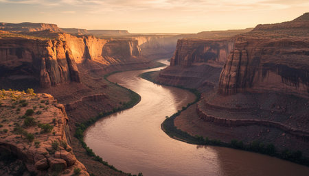 Natural Landscape Photography for Background Useの写真素材