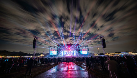 Natural Landscape Photography for Background Useの写真素材