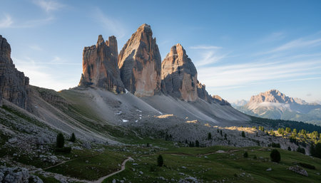 Natural Landscape Photography for Background Useの写真素材