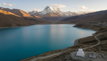 Natural Landscape Photography for Background Useの写真素材