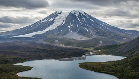 Natural Landscape Photography for Background Useの写真素材