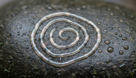 Natural Landscape Photography for Background Useの写真素材