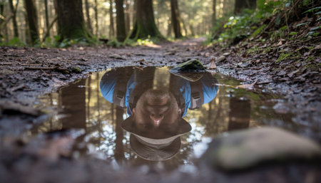 Natural Landscape Photography for Background Useの写真素材