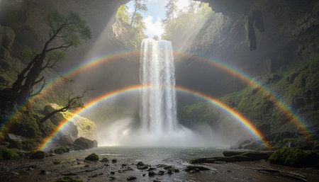 Natural Landscape Photography for Background Useの写真素材