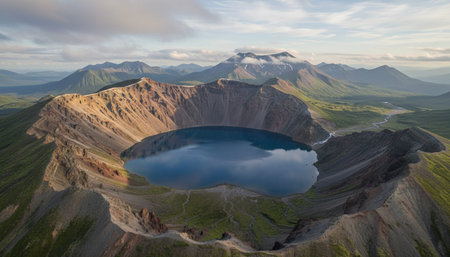 Natural Landscape Photography for Background Useの写真素材