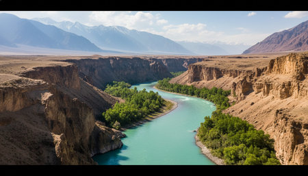 Natural Landscape Photography for Background Useの写真素材