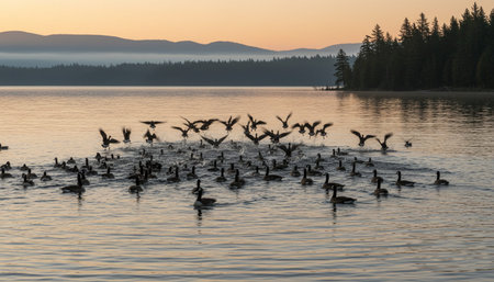 Natural Landscape Photography for Background Useの写真素材