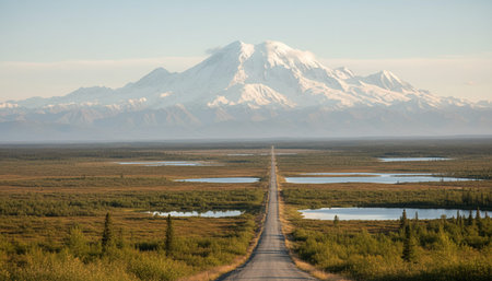 Natural Landscape Photography for Background Useの写真素材