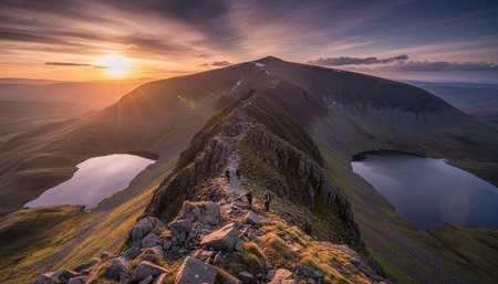 Natural Landscape Photography for Background Useの写真素材