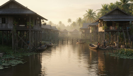 Natural Landscape Photography for Background Useの写真素材