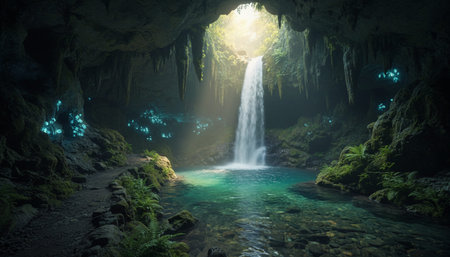 Natural Landscape Photography for Background Useの写真素材