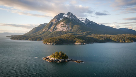 Natural Landscape Photography for Background Useの写真素材