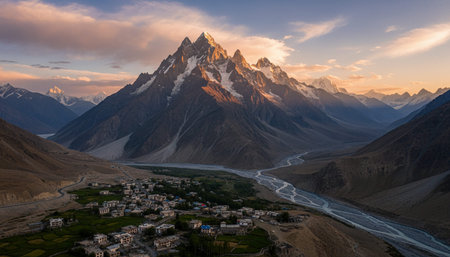 Natural Landscape Photography for Background Useの写真素材