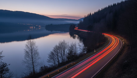 Natural Landscape Photography for Background Useの写真素材