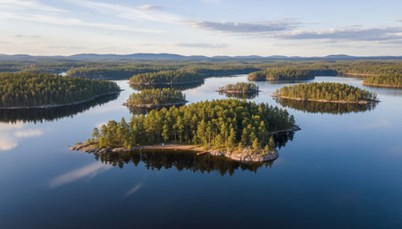 Natural Landscape Photography for Background Useの写真素材