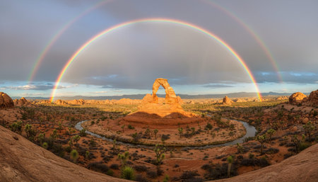 Natural Landscape Photography for Background Useの写真素材