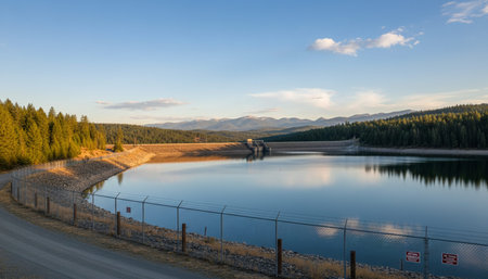 Natural Landscape Photography for Background Useの写真素材