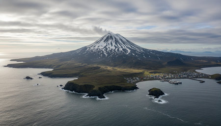 Natural Landscape Photography for Background Useの写真素材