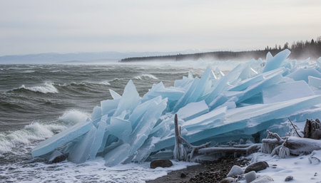 Natural Landscape Photography for Background Useの写真素材