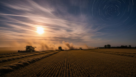 Natural Landscape Photography for Background Useの写真素材