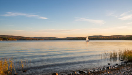 Natural Landscape Photography for Background Useの写真素材