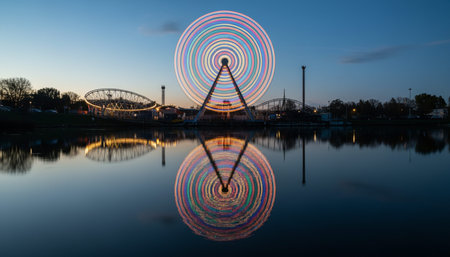 Natural Landscape Photography for Background Useの写真素材