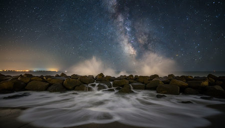 Natural Landscape Photography for Background Useの写真素材