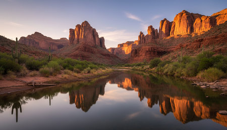 Natural Landscape Photography for Background Useの写真素材