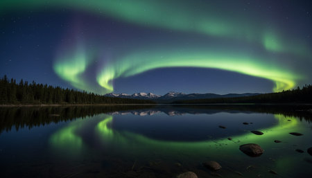 Natural Landscape Photography for Background Useの写真素材