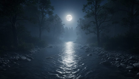 Natural Landscape Photography for Background Useの写真素材