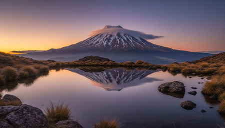 Natural Landscape Photography for Background Useの写真素材