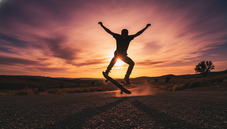 Natural Landscape Photography for Background Useの写真素材