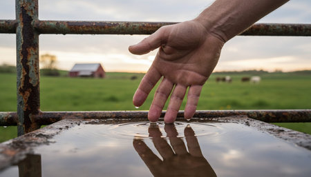 Natural Landscape Photography for Background Useの写真素材