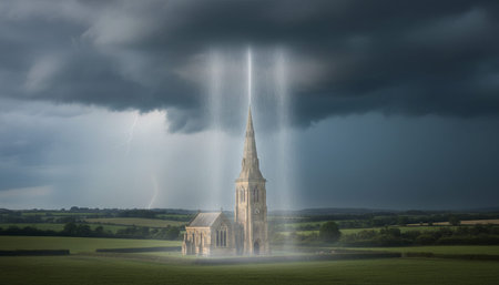 Natural Landscape Photography for Background Useの写真素材