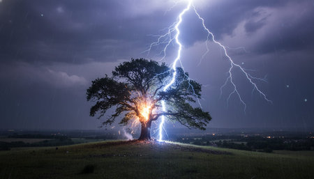 Natural Landscape Photography for Background Useの写真素材