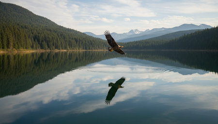 Natural Landscape Photography for Background Useの写真素材