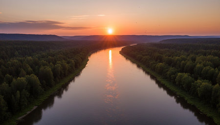 Natural Landscape Photography for Background Useの写真素材