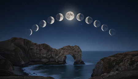 Natural Landscape Photography for Background Useの写真素材