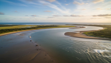 Natural Landscape Photography for Background Useの写真素材