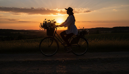 Natural Landscape Photography for Background Useの写真素材