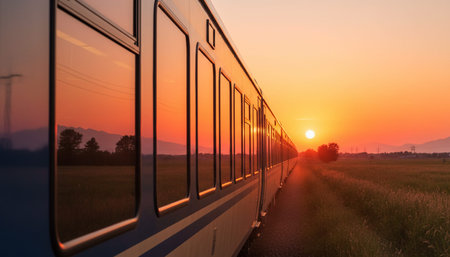 Natural Landscape Photography for Background Useの写真素材