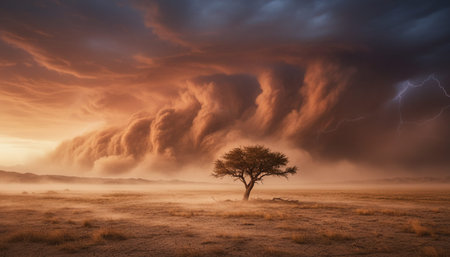 Natural Landscape Photography for Background Useの写真素材