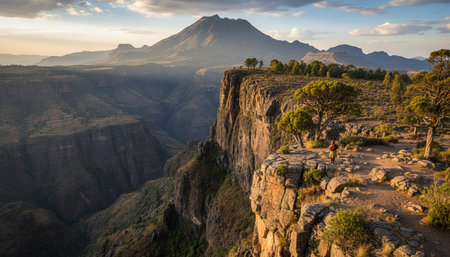 Natural Landscape Photography for Background Useの写真素材