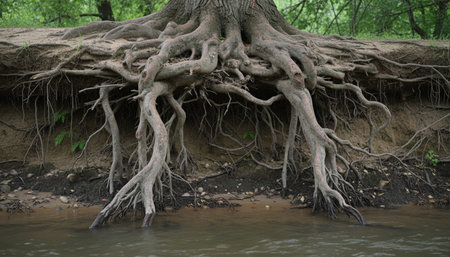 Natural Landscape Photography for Background Useの写真素材