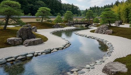 Natural Landscape Photography for Background Useの写真素材