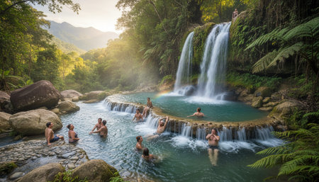 Natural Landscape Photography for Background Useの写真素材