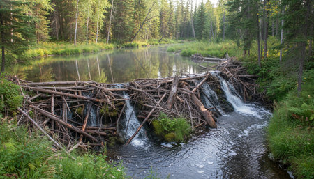 Natural Landscape Photography for Background Useの写真素材