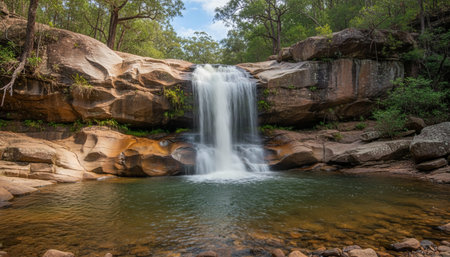 Natural Landscape Photography for Background Useの写真素材