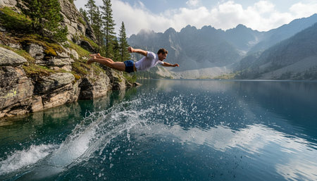 Natural Landscape Photography for Background Useの写真素材