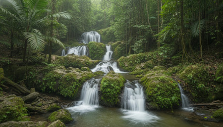 Natural Landscape Photography for Background Useの写真素材